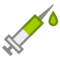 Syringe emoji on HTC